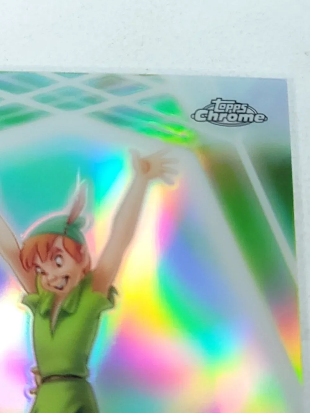 Peter Pan Topps 2026 Disney Neon Holo Chrome Refractor Limited 188/199 CNE